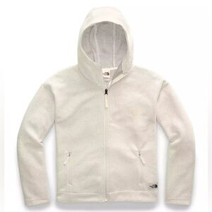 The North Face Women’s Sibley Fleece Full-Zip Hoodie; XL; VINTAGE WHITE HEATHER